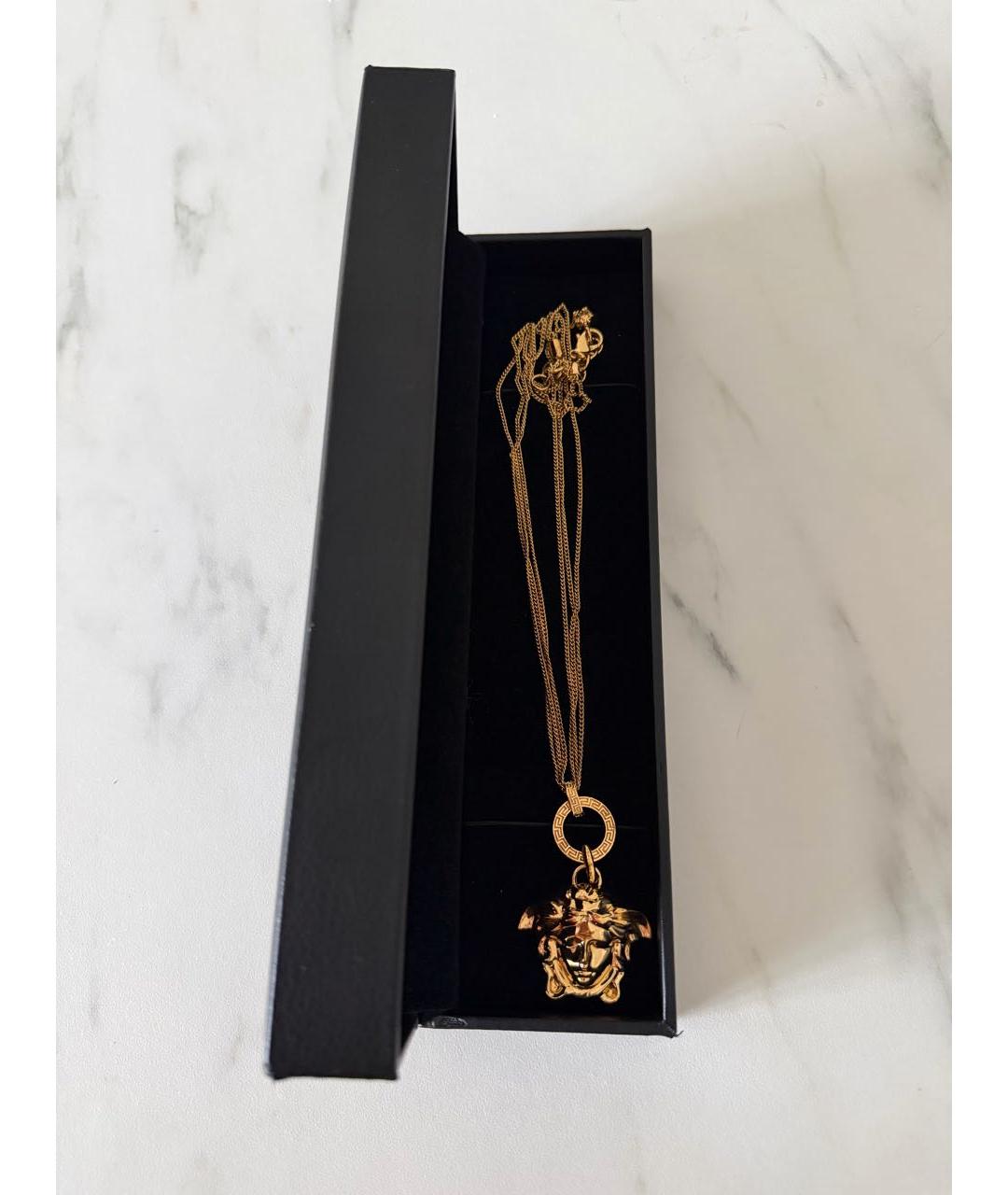 VERSACE Золотая подвеска из желтого золота, фото 3