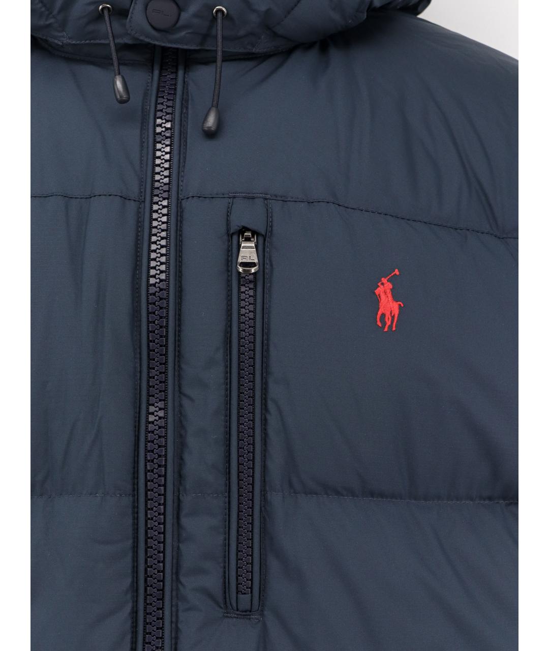POLO RALPH LAUREN Синий пуховик, фото 3