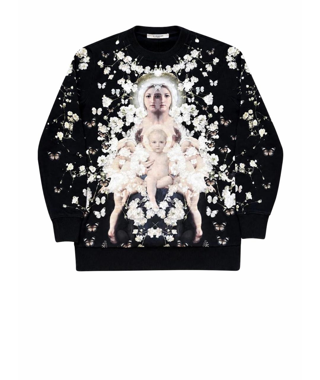 GIVENCHY Черный хлопковый джемпер / свитер, фото 1