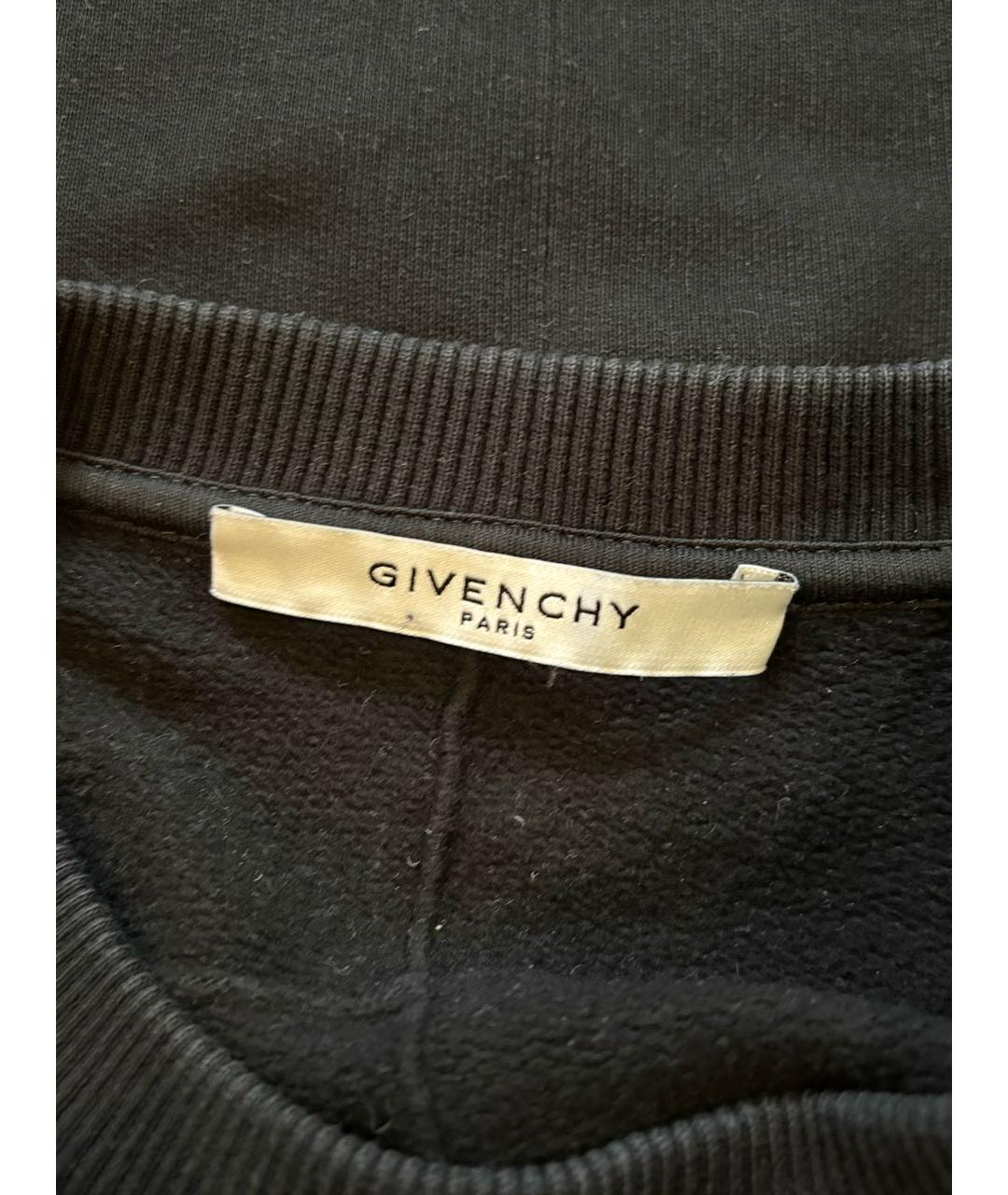 GIVENCHY Черный хлопковый джемпер / свитер, фото 3