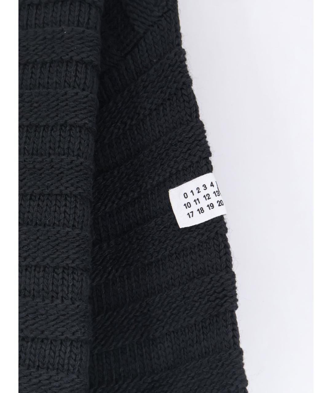 MM6 MAISON MARGIELA Черный шерстяной джемпер / свитер, фото 3