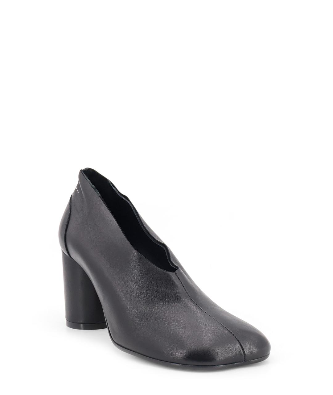 MM6 MAISON MARGIELA Черные кожаные туфли, фото 2