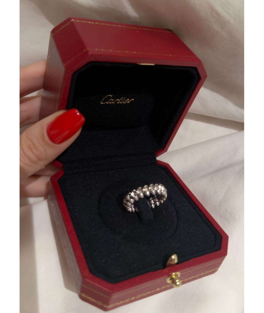 CARTIER Серебряное кольцо из белого золота, фото 3