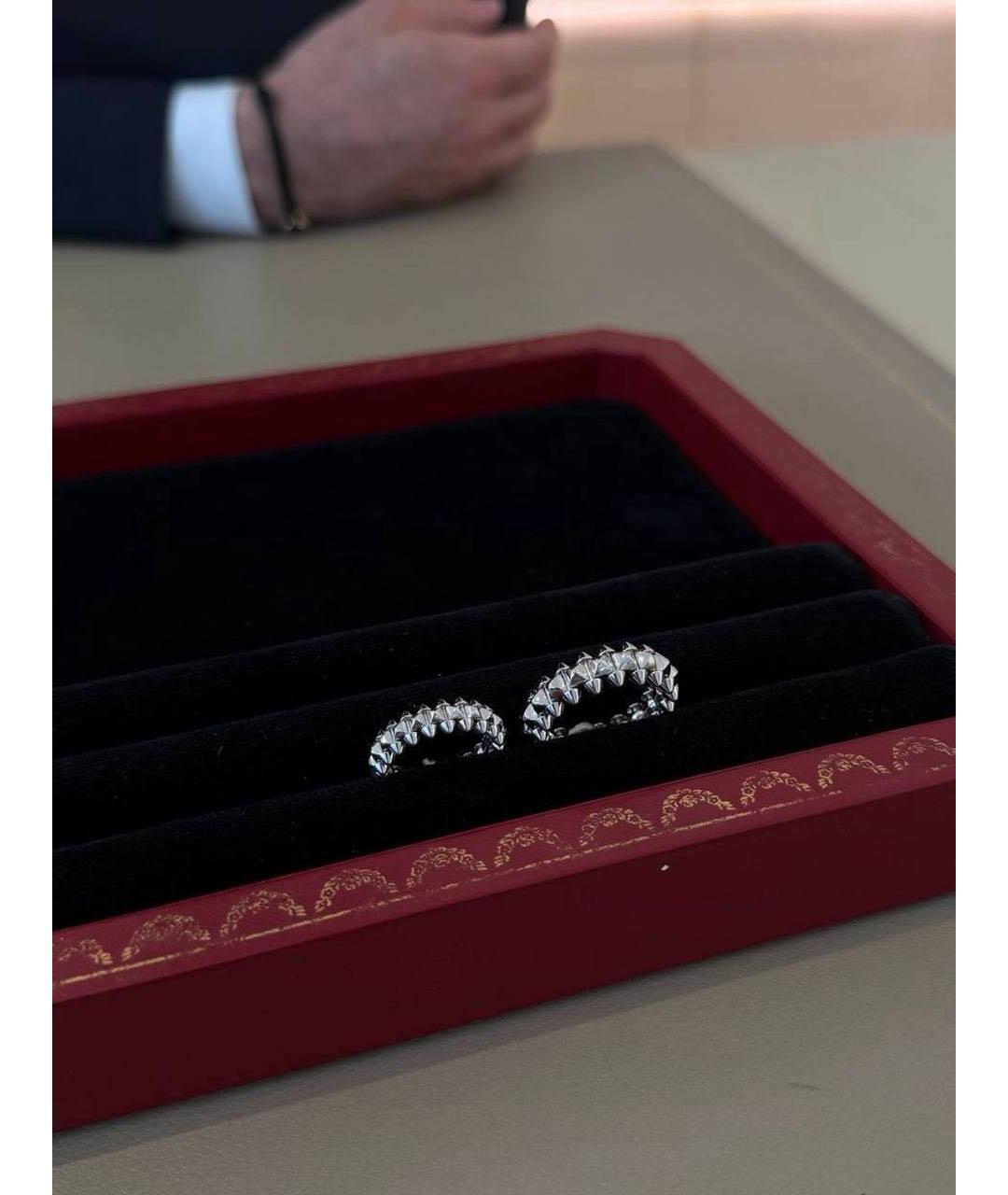 CARTIER Серебряное кольцо из белого золота, фото 2