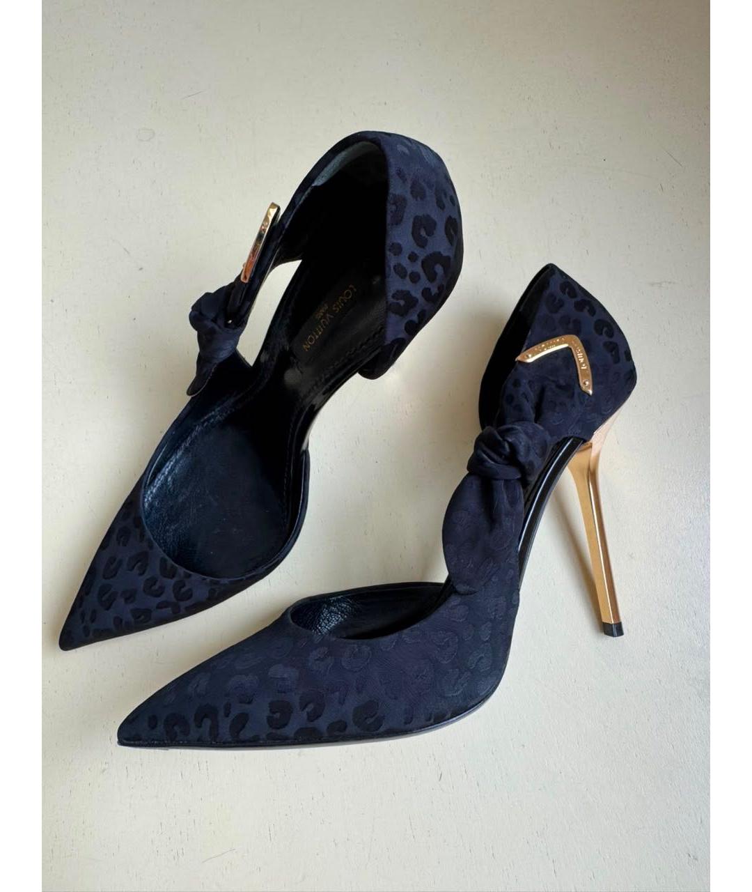 LOUIS VUITTON Черные туфли, фото 5
