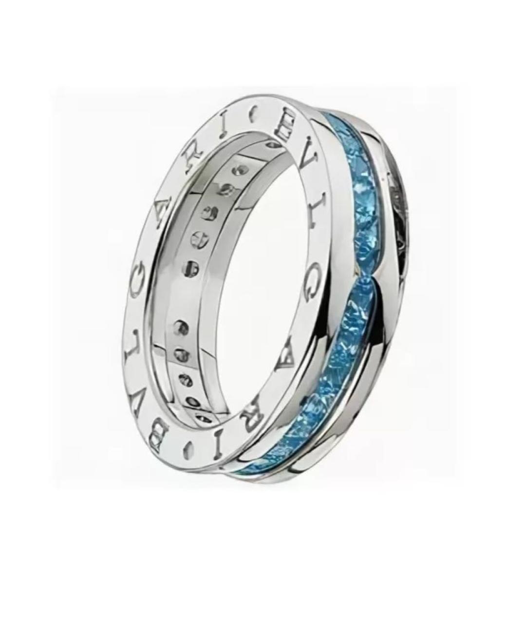 BVLGARI Серебряное кольцо из белого золота, фото 9