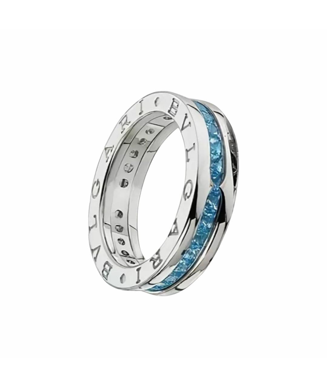 BVLGARI Серебряное кольцо из белого золота, фото 1