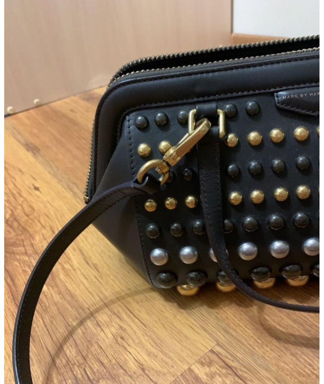 MARC BY MARC JACOBS Коричневая кожаная сумка через плечо, фото 6