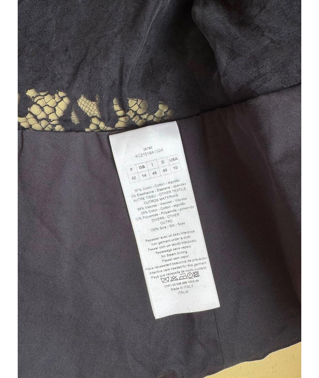 CHRISTIAN DIOR Черная блузы, фото 4