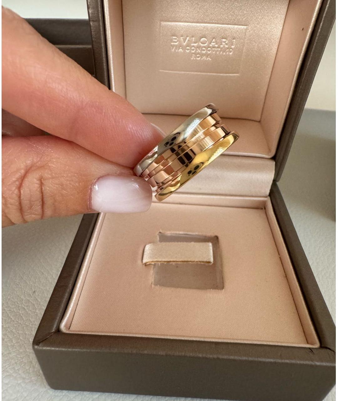 BVLGARI Мульти кольцо из розового золота, фото 4