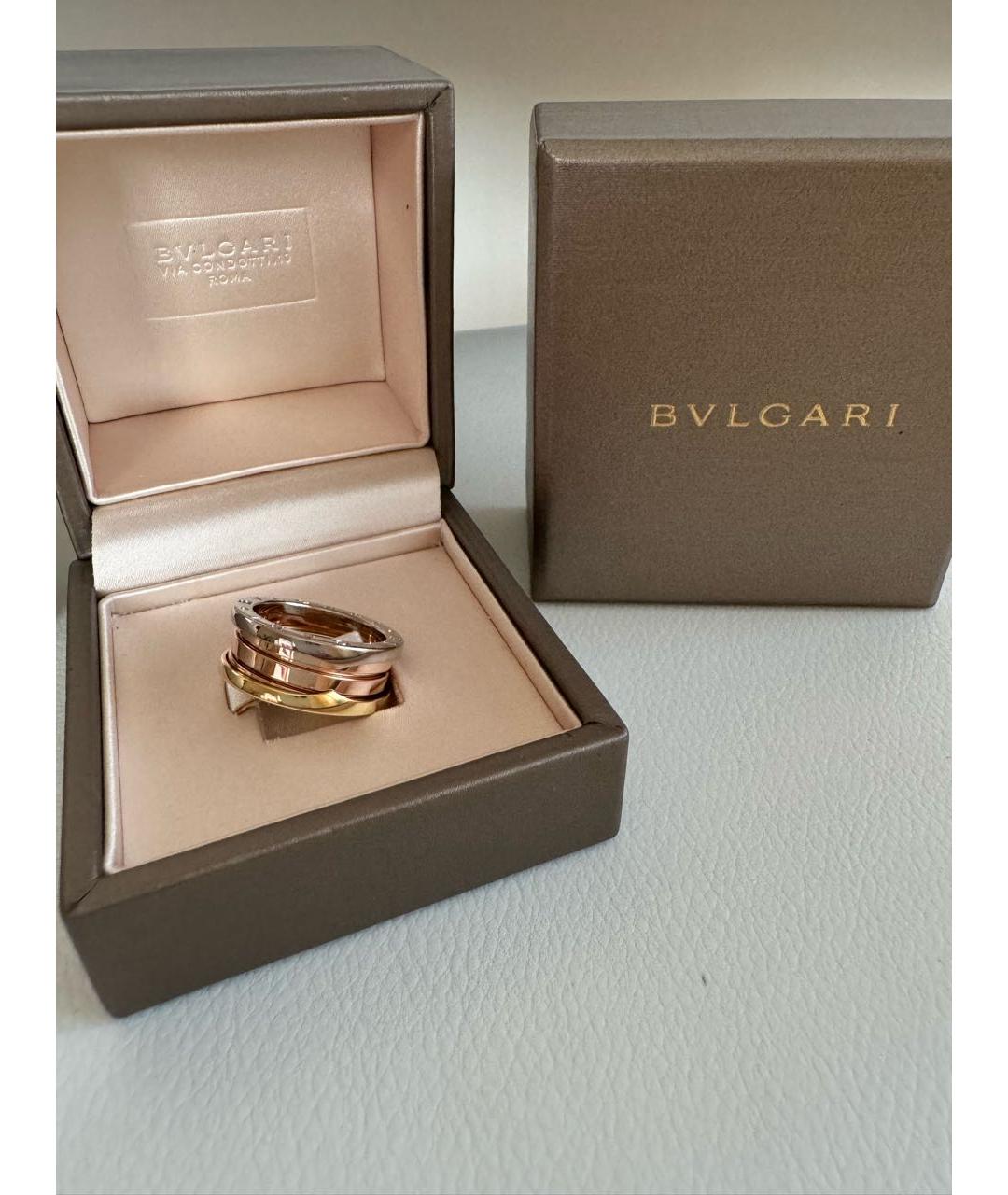 BVLGARI Мульти кольцо из розового золота, фото 3
