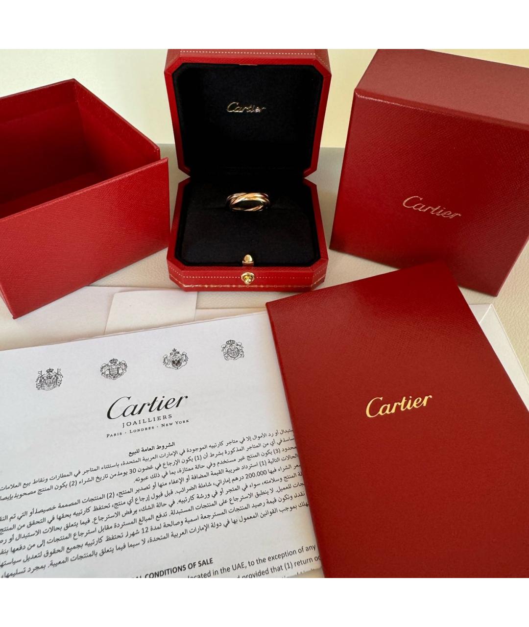 CARTIER Мульти кольцо из розового золота, фото 2
