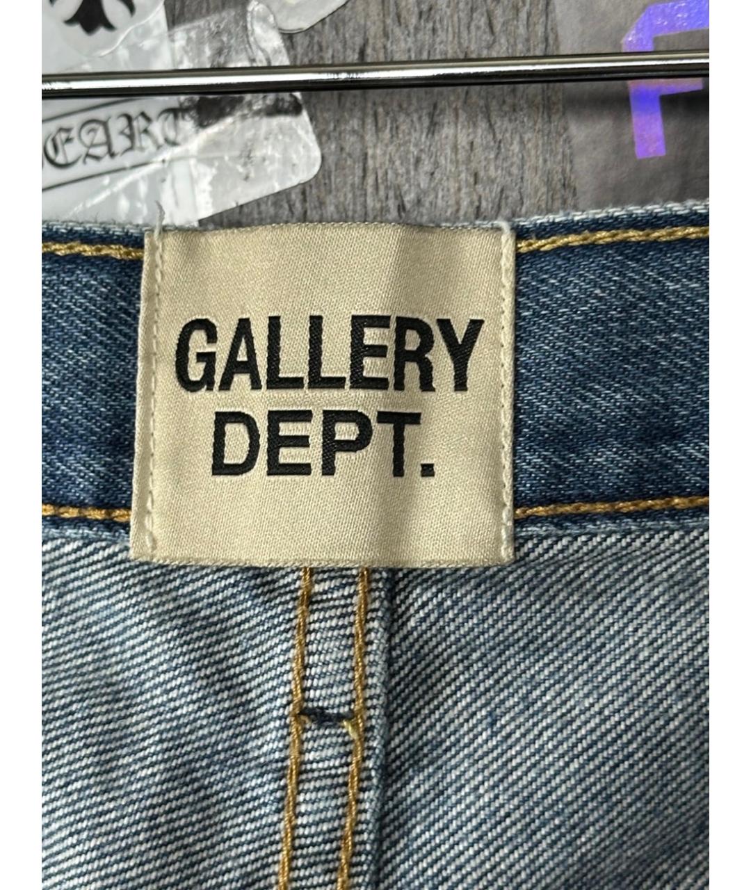 Gallery Dept Синие хлопковые джинсы, фото 9