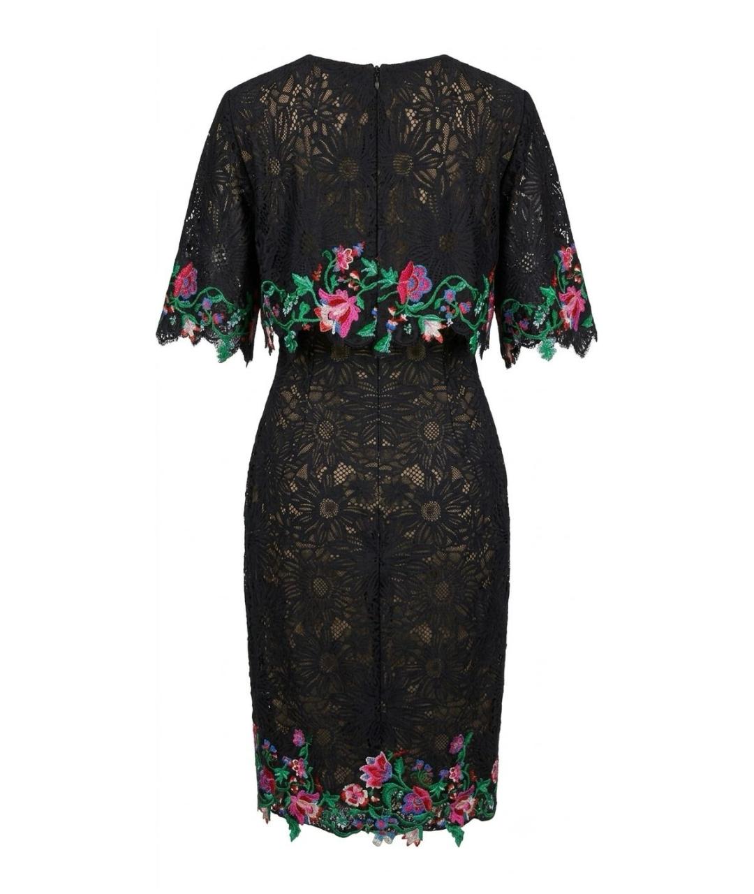 TADASHI SHOJI Черное нейлоновое коктейльное платье, фото 2