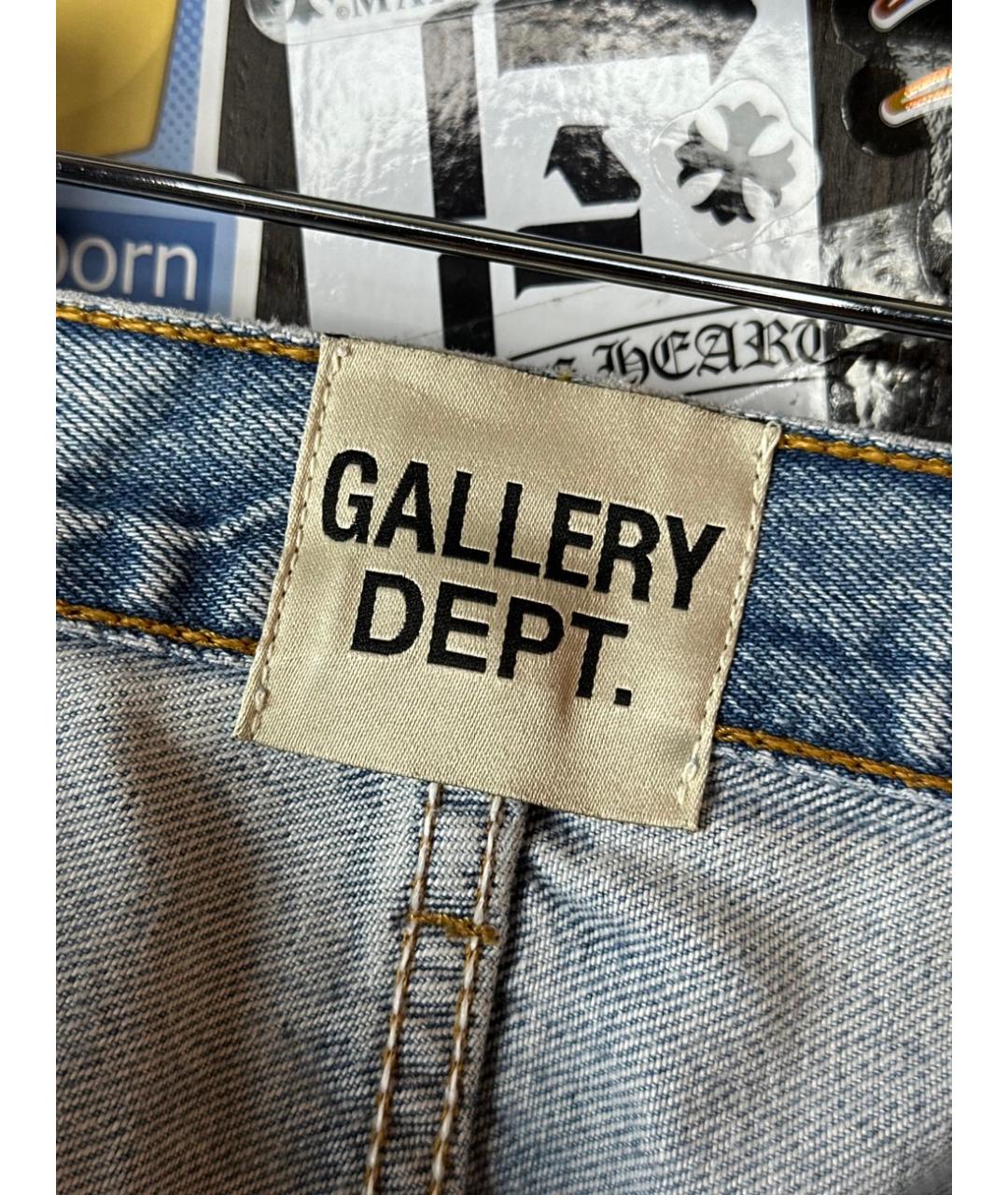 Gallery Dept Голубые хлопковые джинсы, фото 8