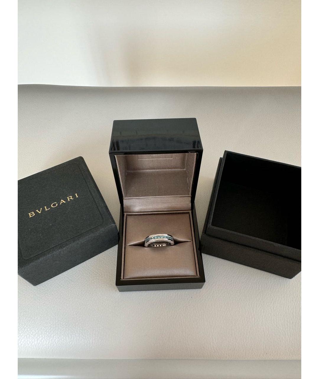 BVLGARI Серебряное кольцо из белого золота, фото 5