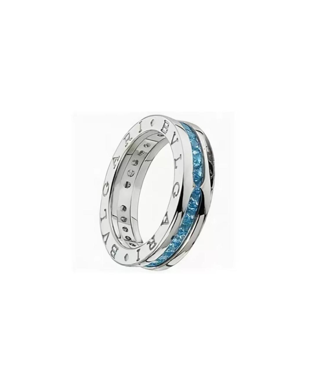 BVLGARI Серебряное кольцо из белого золота, фото 9