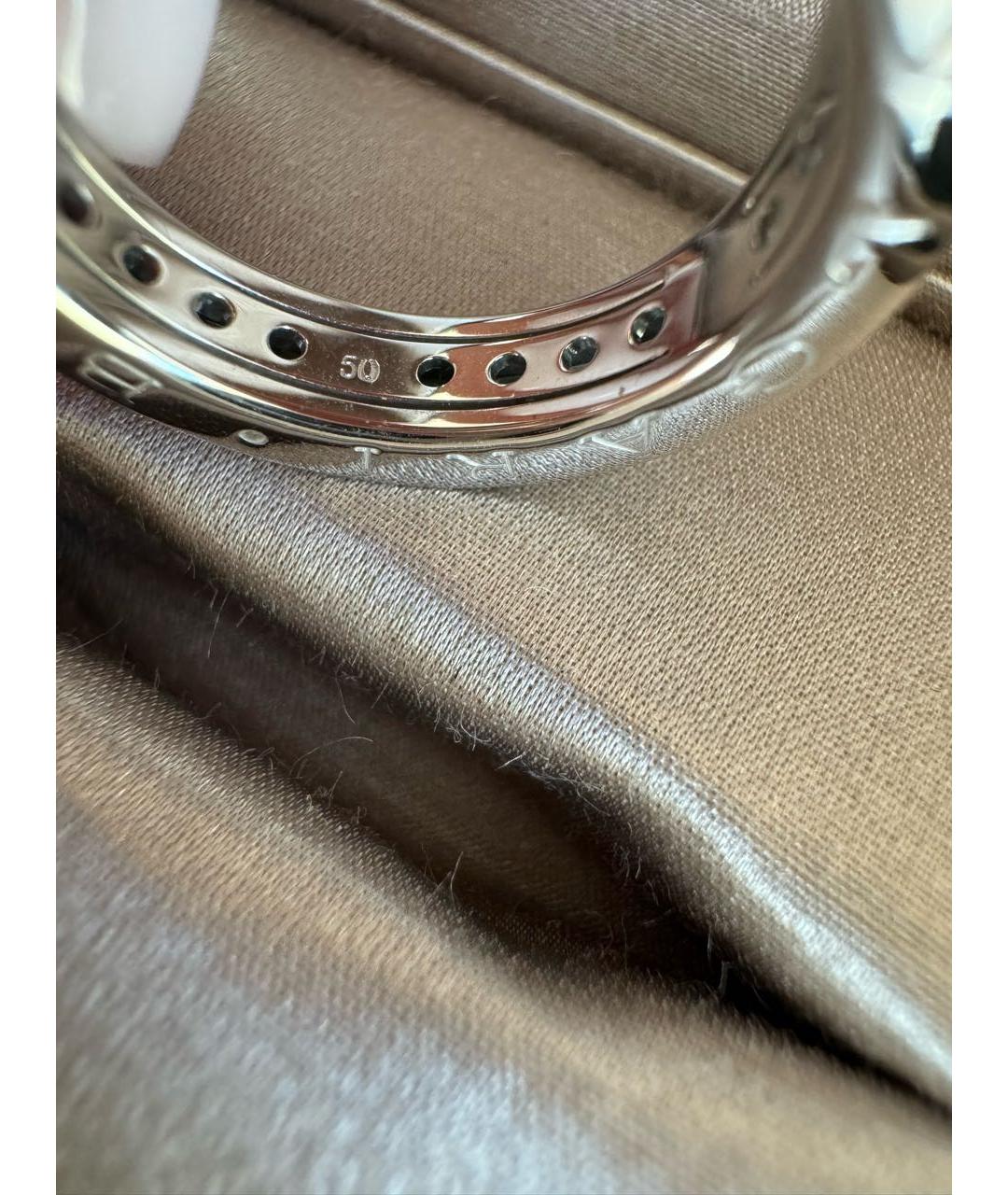 BVLGARI Серебряное кольцо из белого золота, фото 8