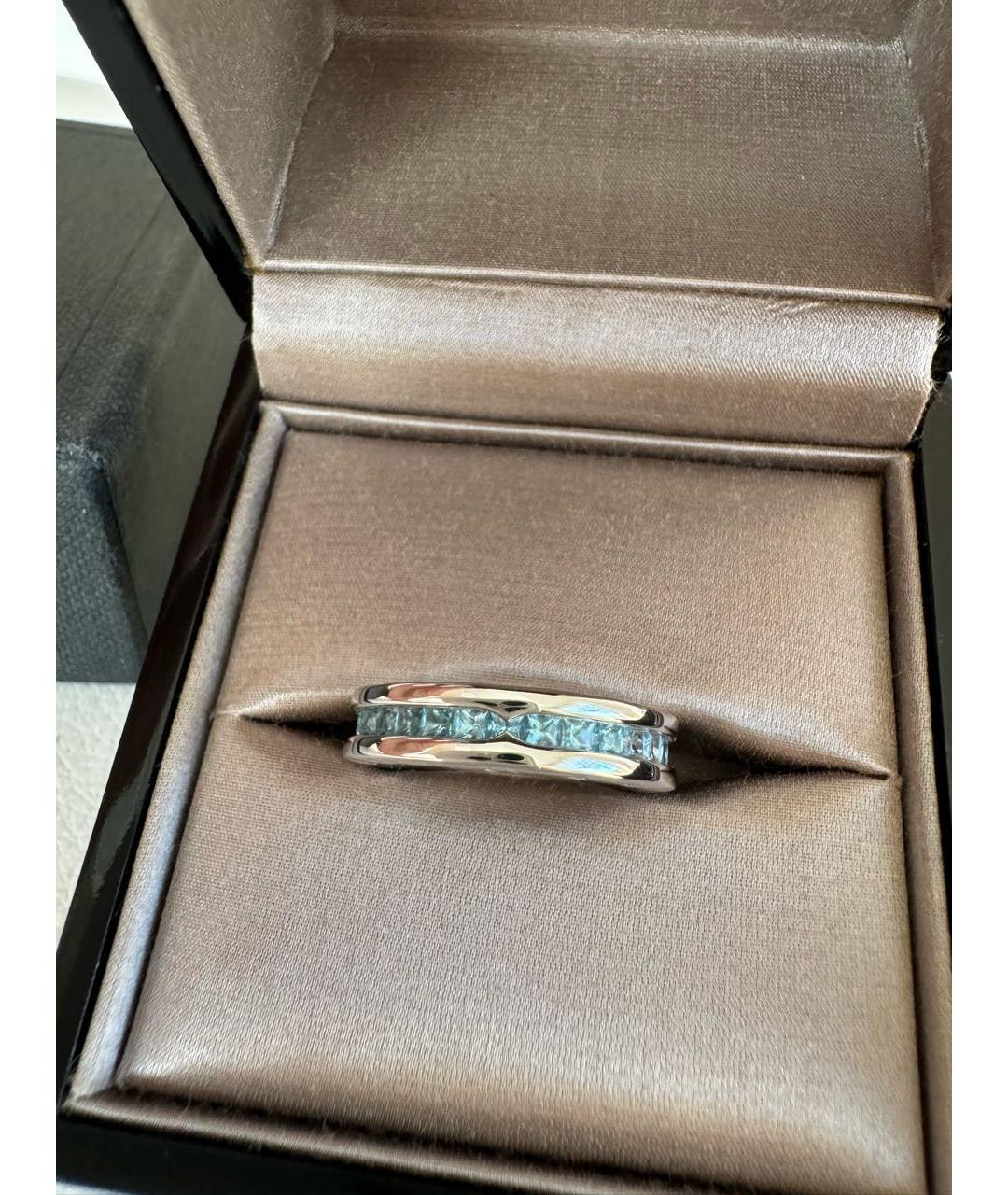 BVLGARI Серебряное кольцо из белого золота, фото 5