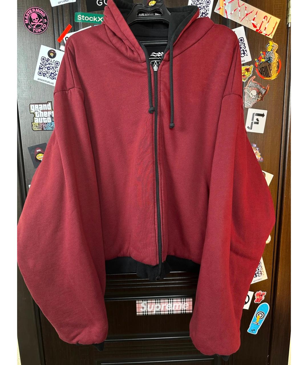 VETEMENTS Черная хлопковая куртка, фото 4
