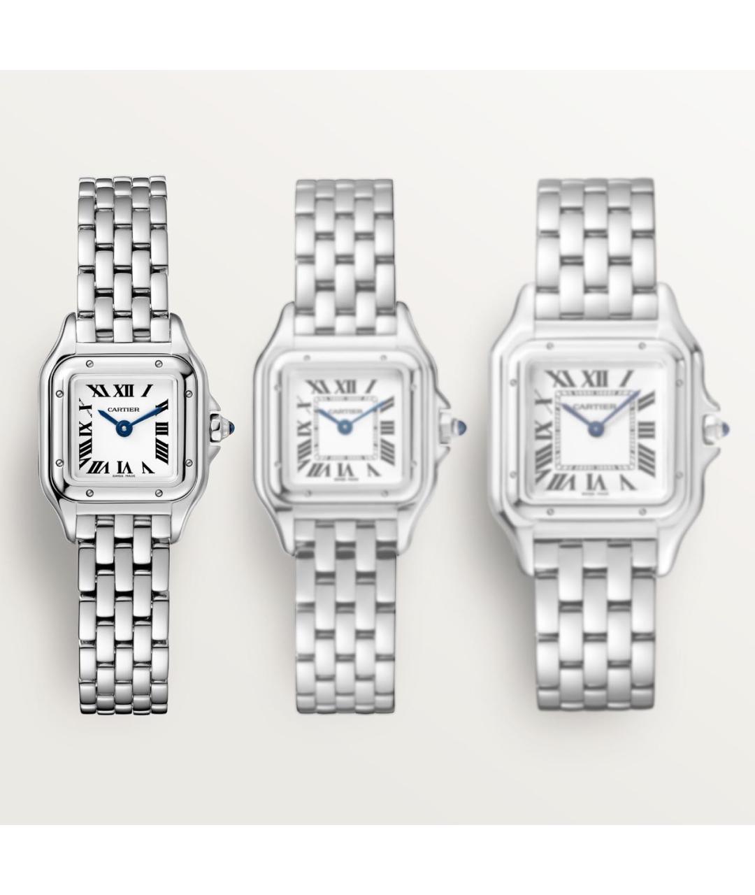 CARTIER Серебряные металлические часы, фото 8