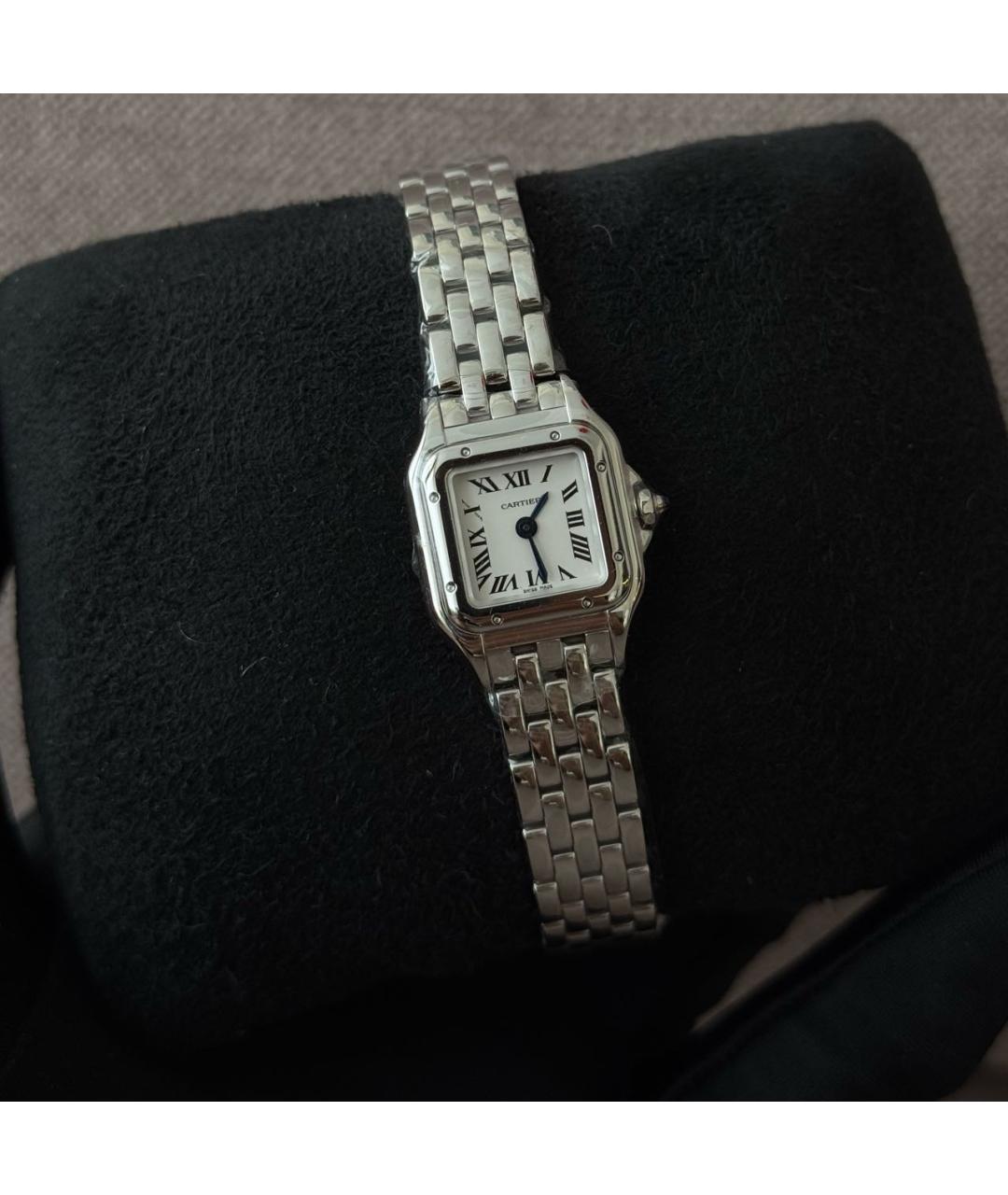 CARTIER Серебряные металлические часы, фото 5