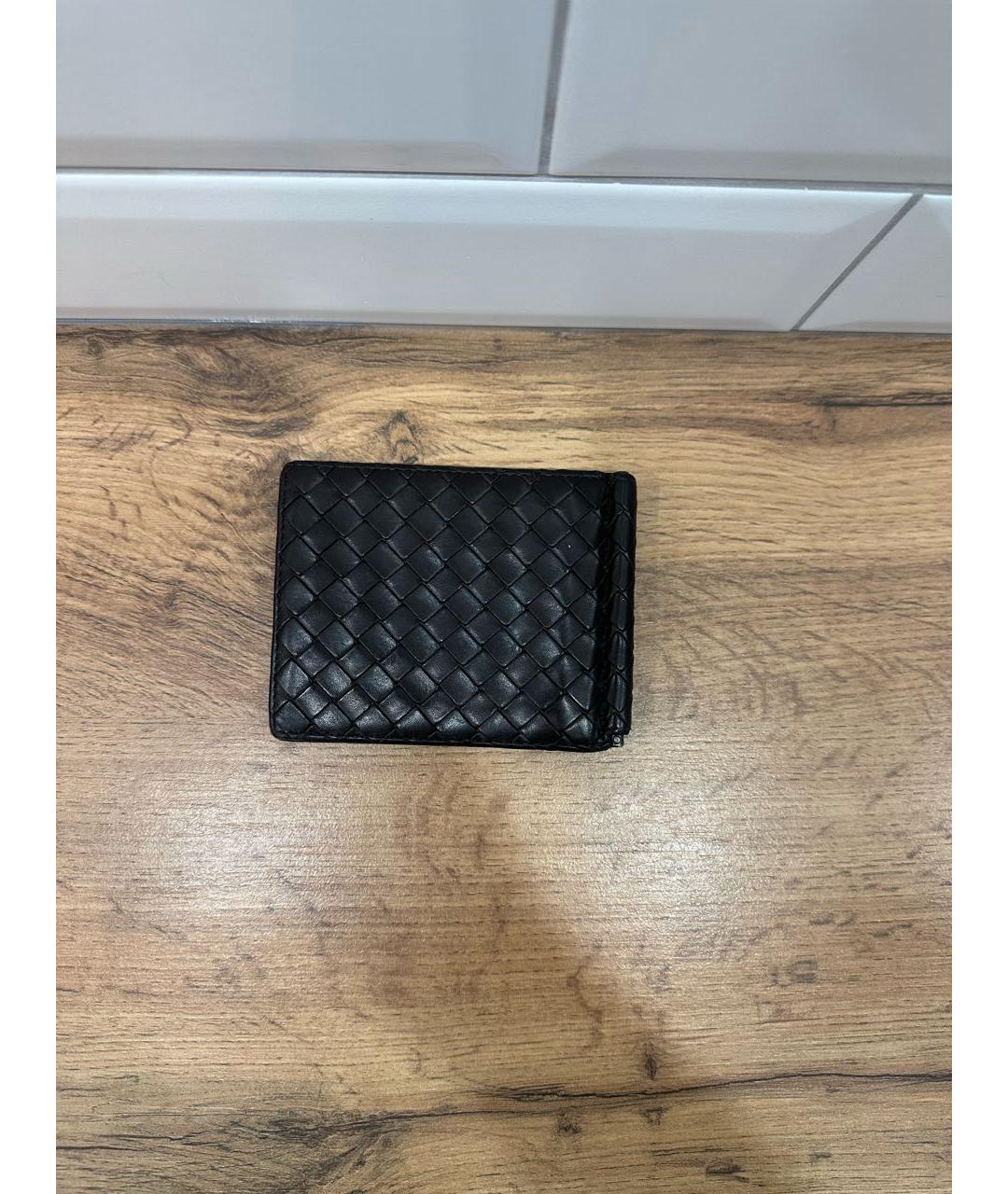 BOTTEGA VENETA Коричневый кожаный кошелек, фото 2