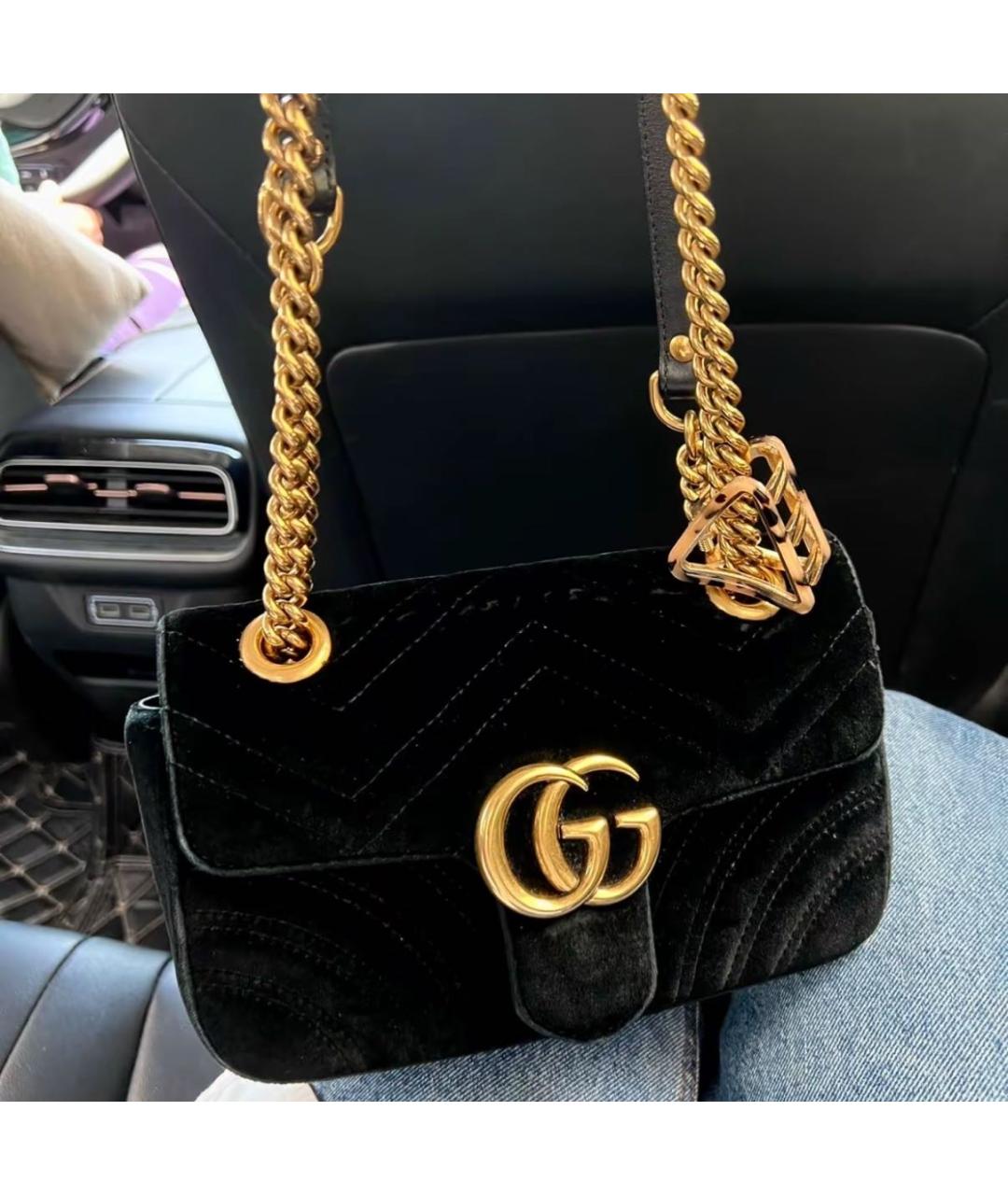 GUCCI Черная сумка через плечо, фото 7