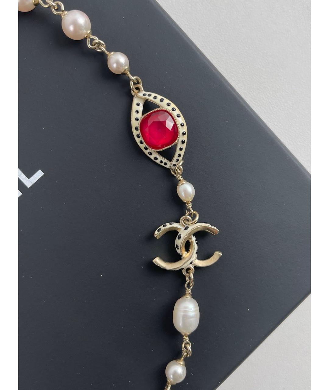 CHANEL Золотое колье, фото 4
