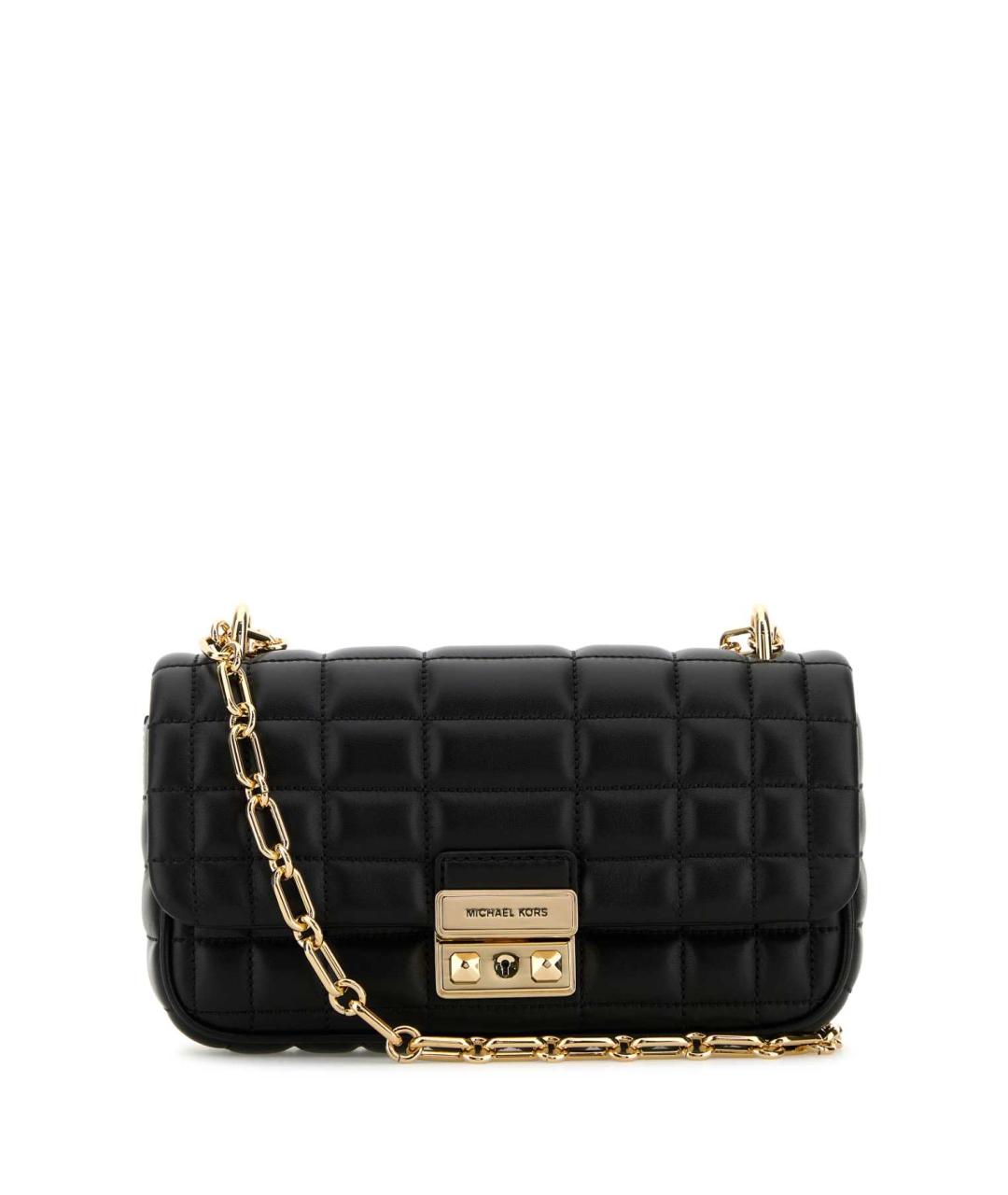 MICHAEL KORS Черная синтетическая сумка через плечо, фото 1
