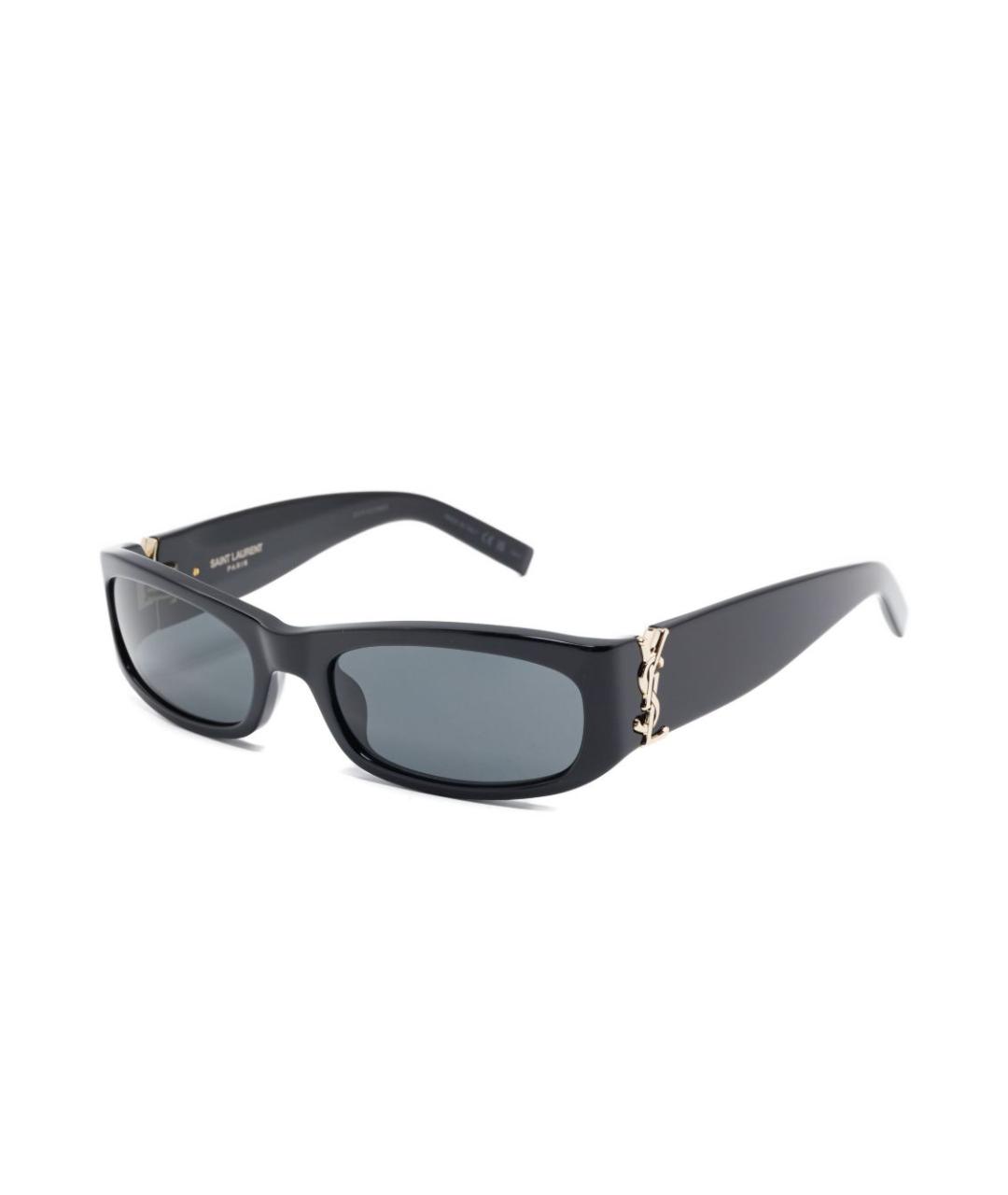 SAINT LAURENT Черные солнцезащитные очки, фото 1
