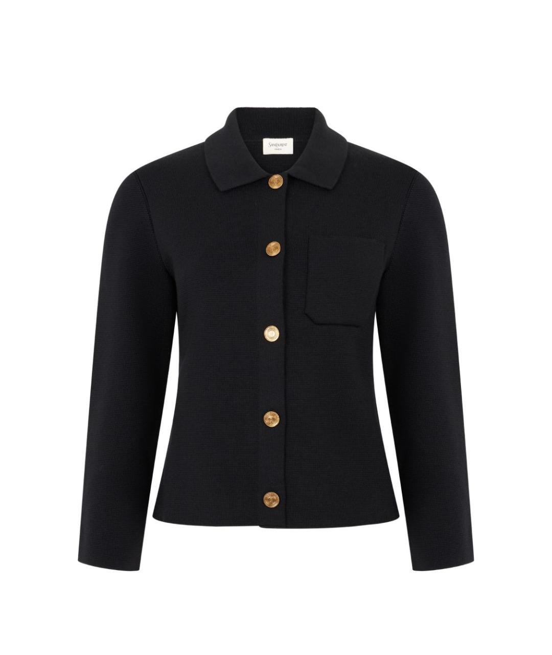 SAINT LAURENT Черная куртка, фото 1