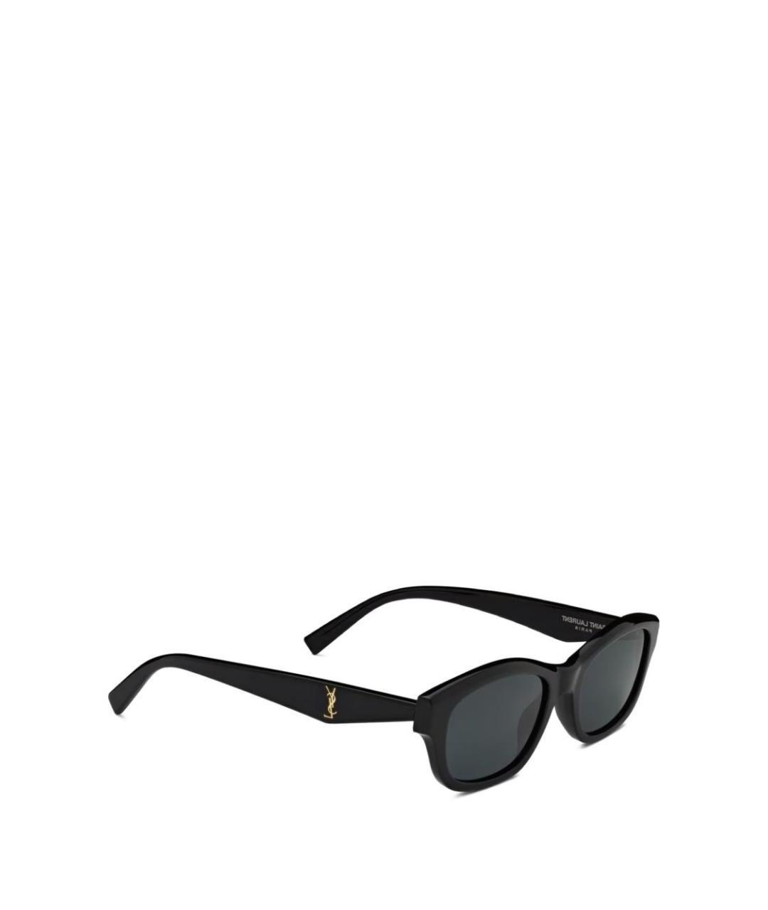 SAINT LAURENT Черные солнцезащитные очки, фото 1