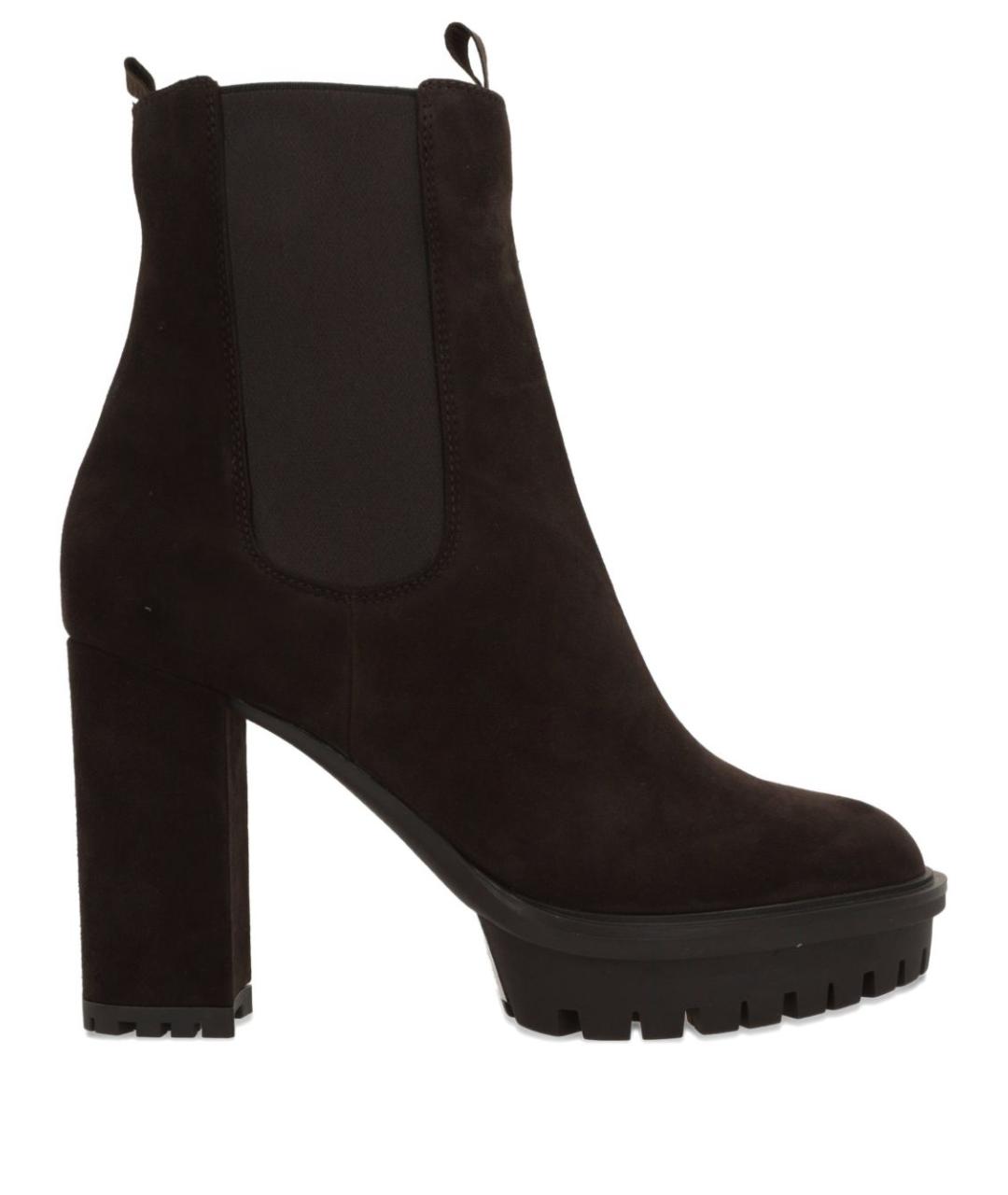 GIANVITO ROSSI Коричневые ботильоны, фото 1