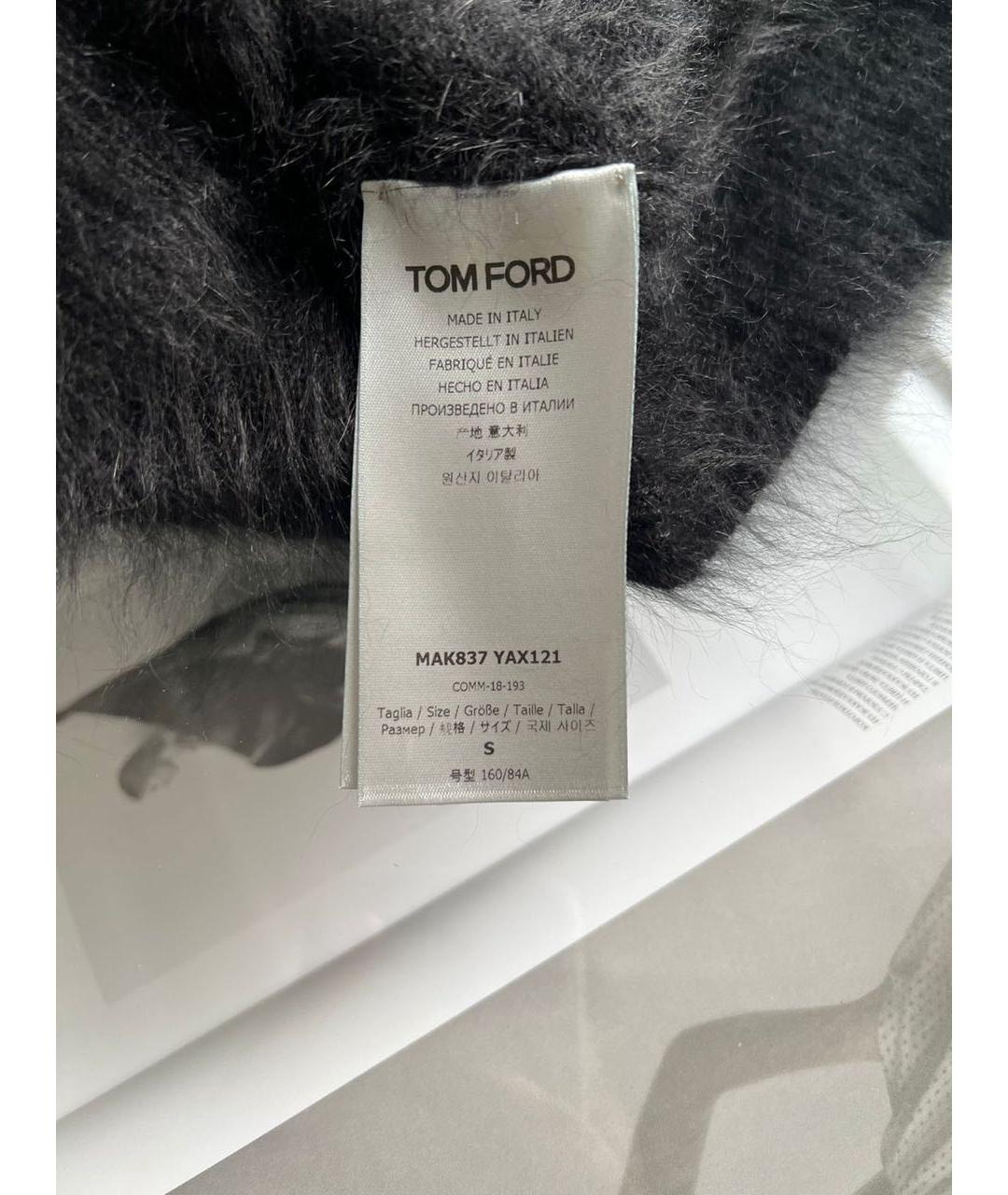 TOM FORD Черный джемпер / свитер, фото 6