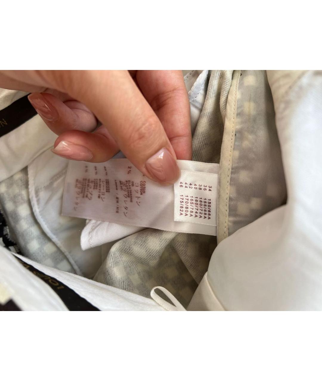 LOUIS VUITTON Прямые брюки, фото 6