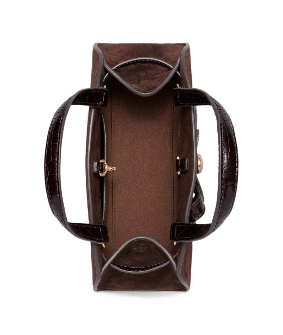 TORY BURCH Коричневая сумка тоут, фото 2
