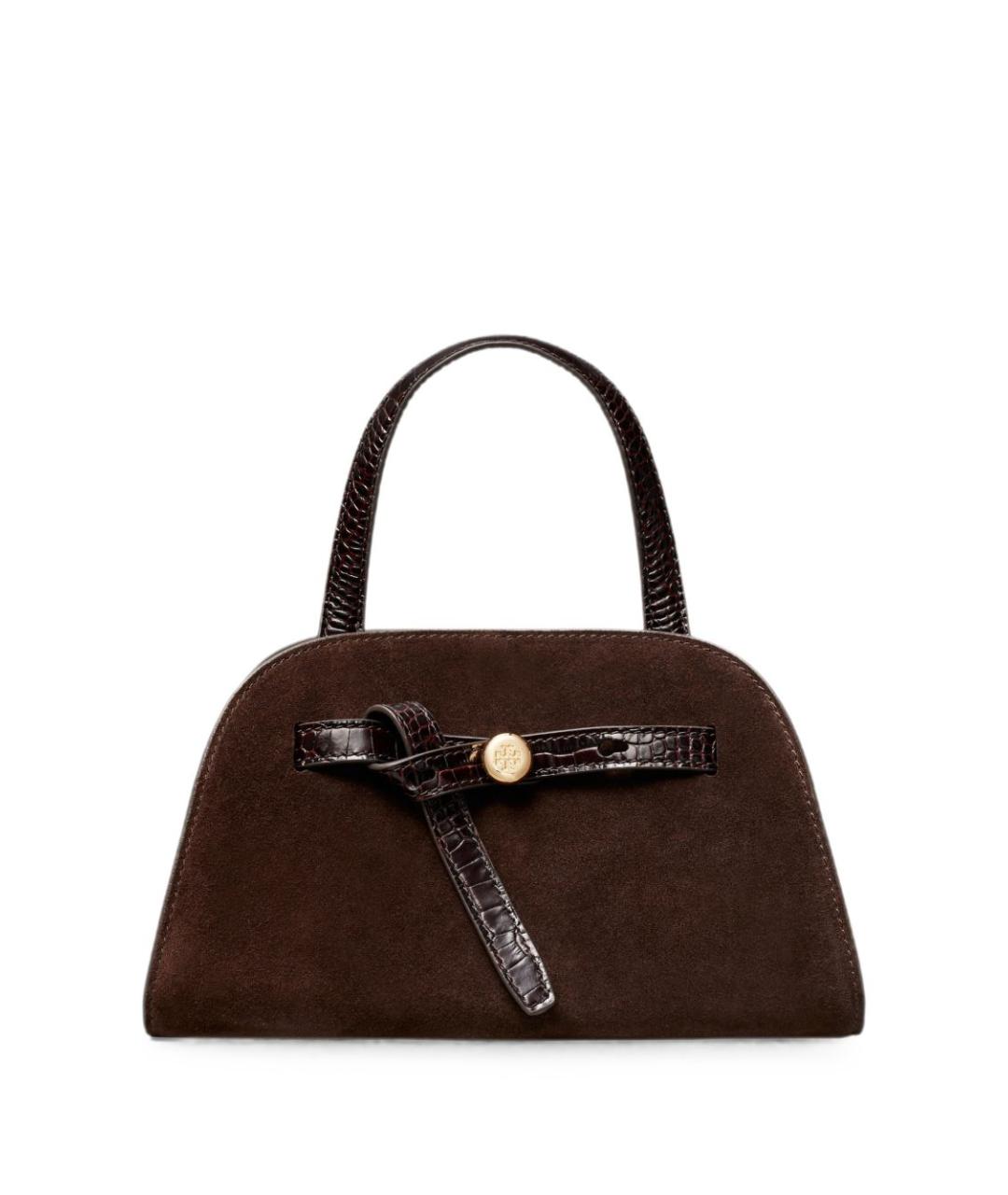TORY BURCH Коричневая сумка тоут, фото 1