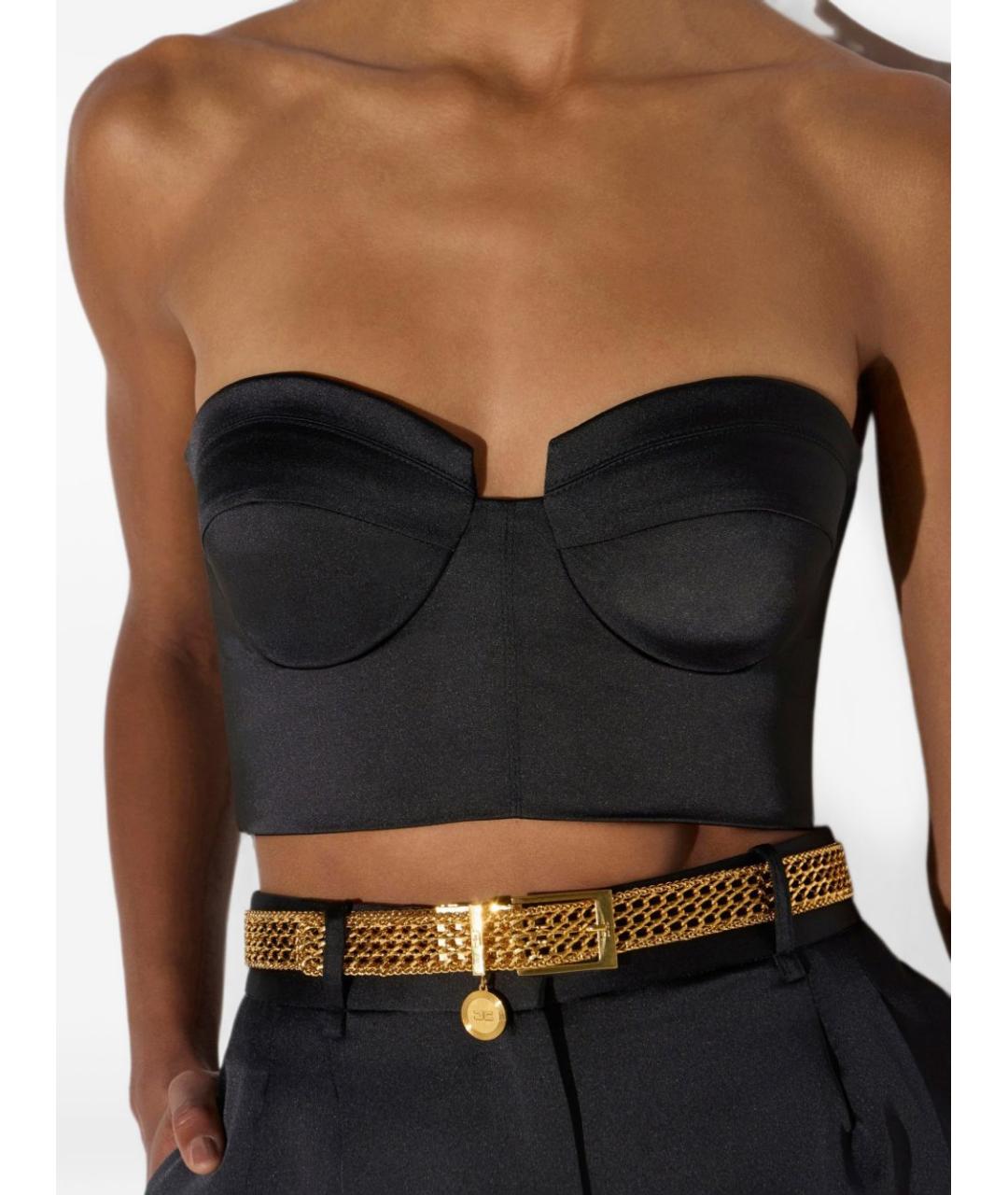 ELISABETTA FRANCHI Черный корсеты, фото 4