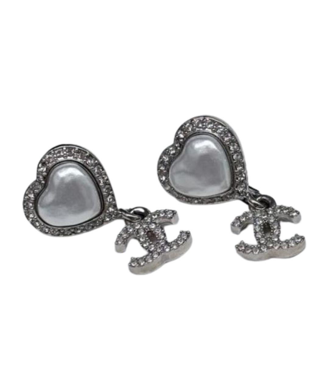 CHANEL Серебряные серьги из розового золота, фото 1
