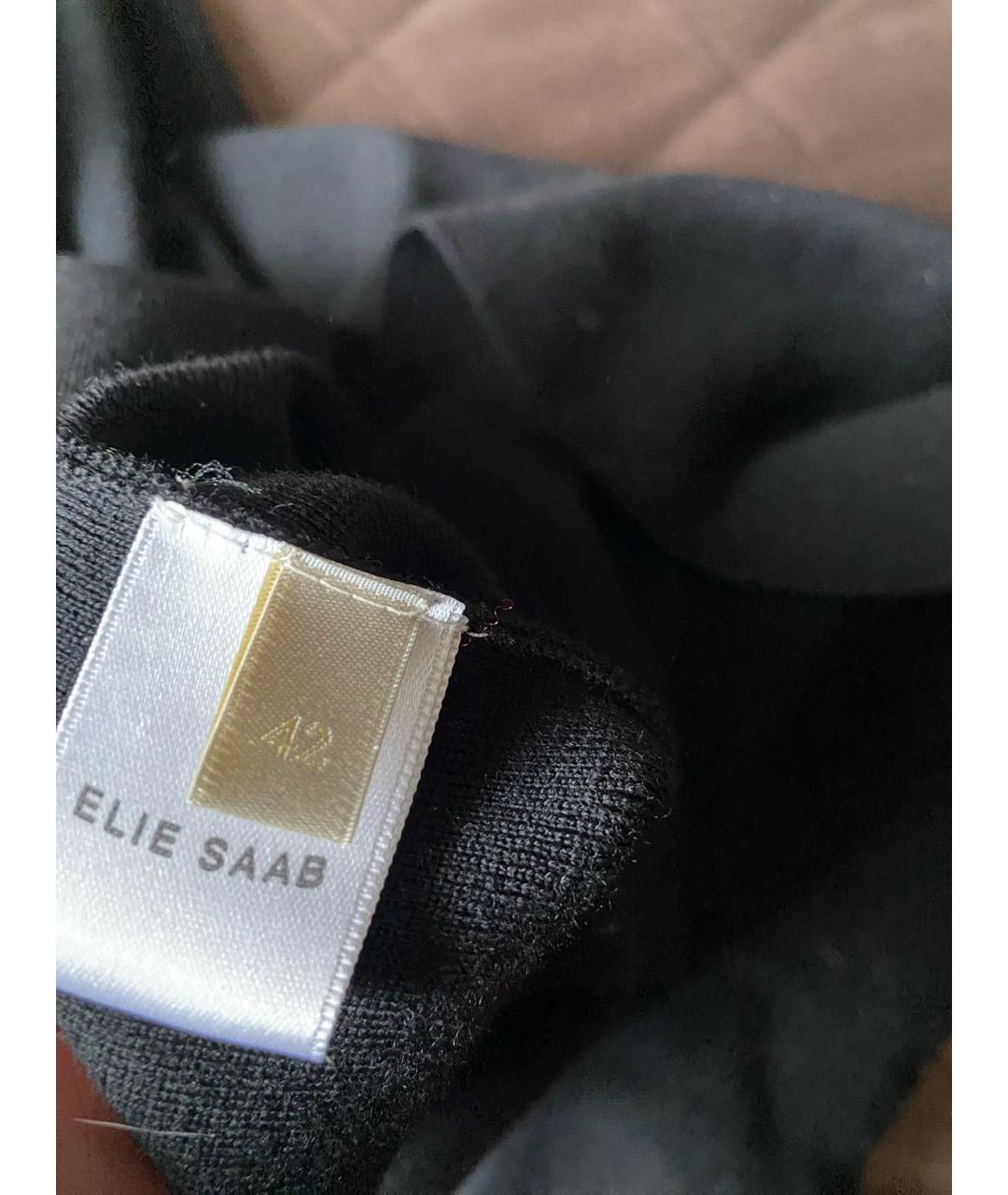 ELIE SAAB Черное повседневное платье, фото 3