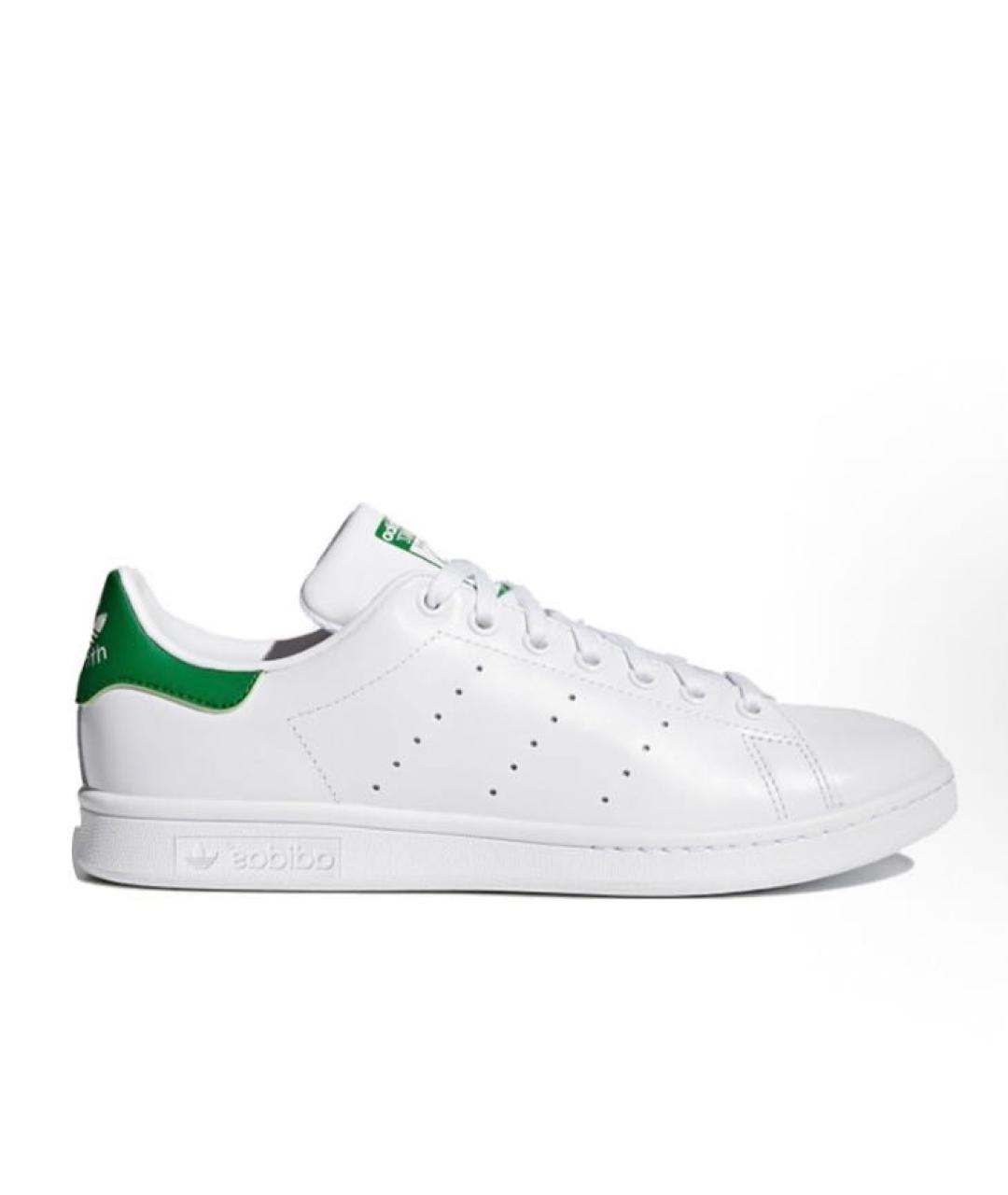 ADIDAS Белые кожаные низкие кроссовки / кеды, фото 9