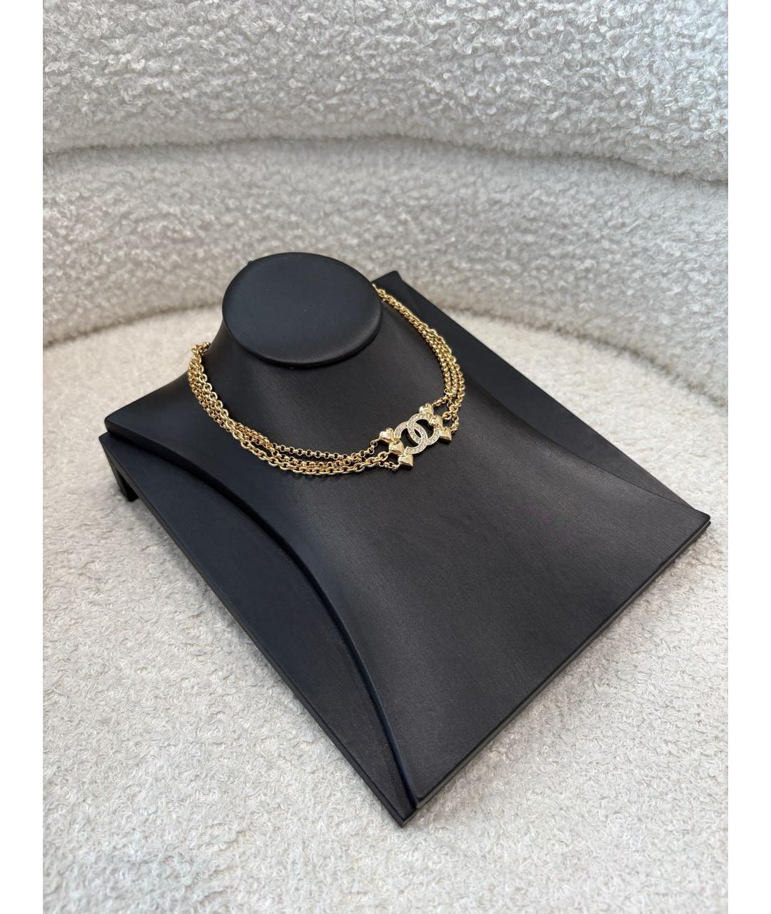 CHANEL Золотой чокер, фото 4