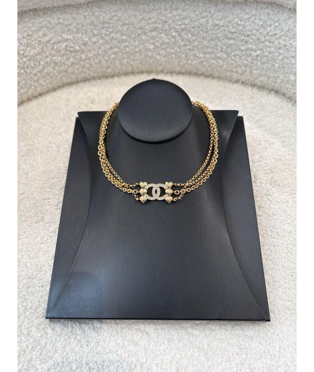 CHANEL Золотой чокер, фото 5