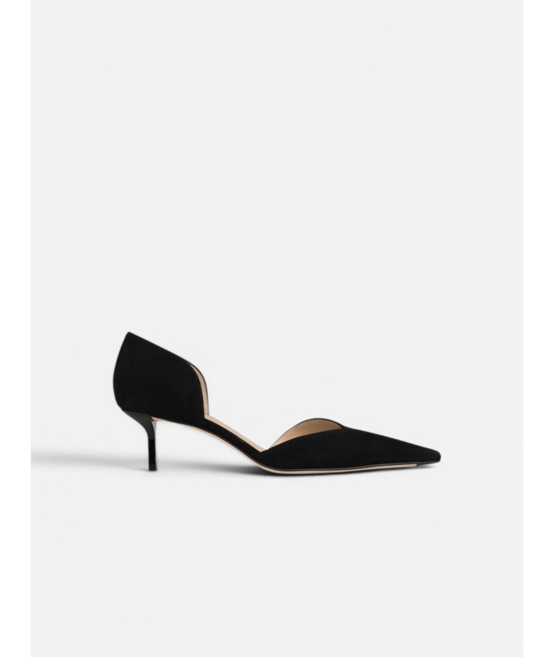 VICTORIA BECKHAM Черные кожаные туфли, фото 5