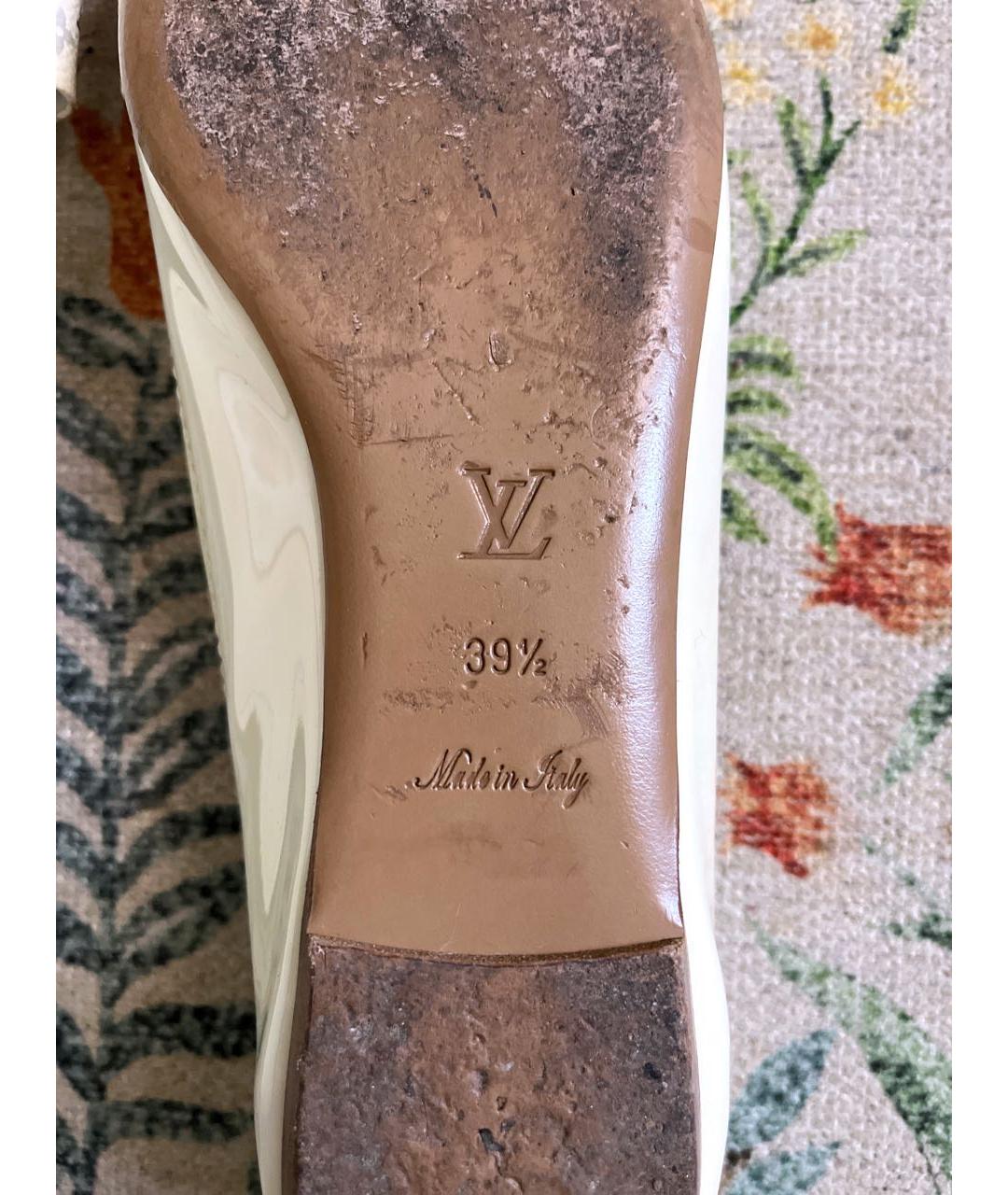 LOUIS VUITTON Мульти балетки из лакированной кожи, фото 4