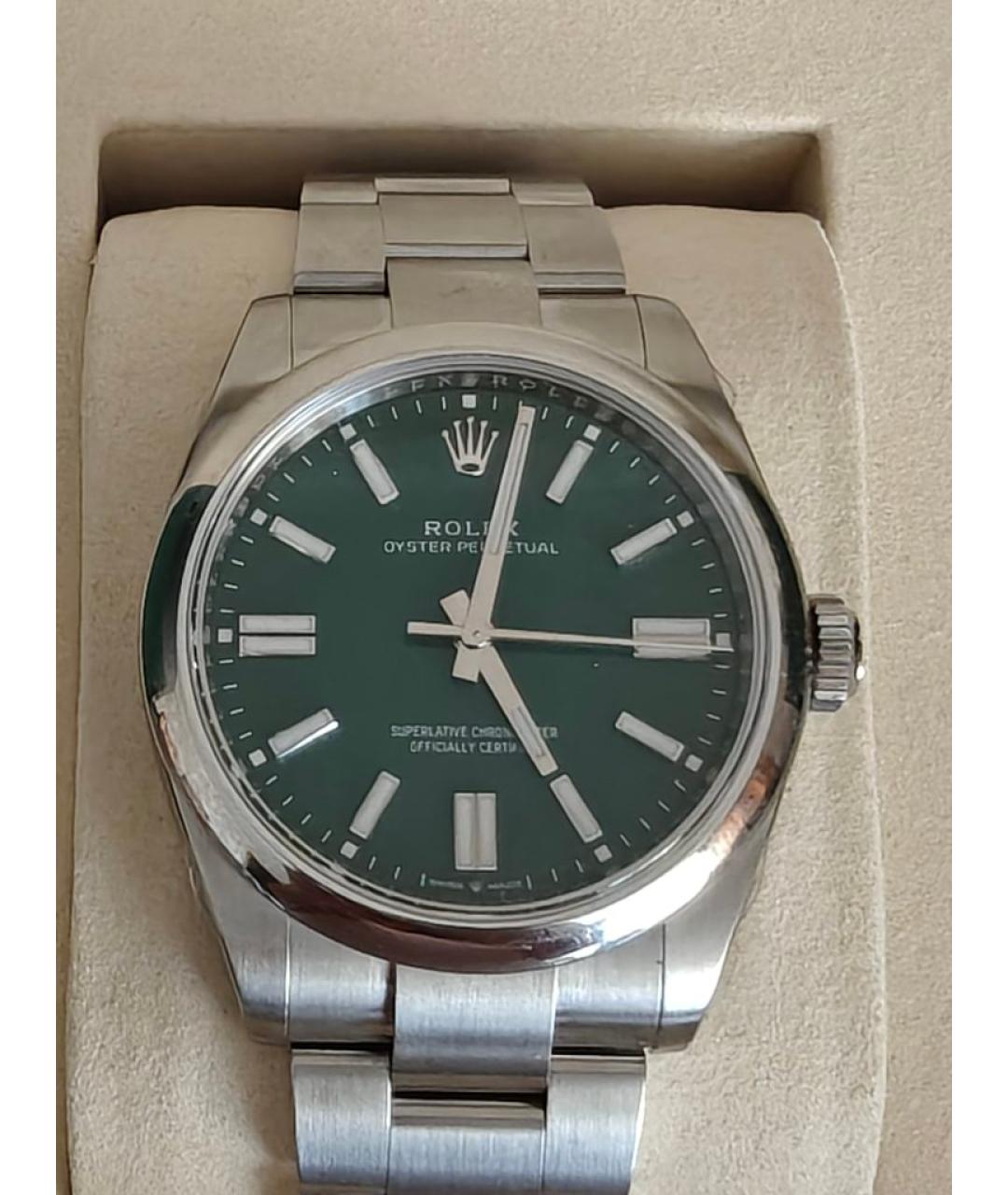 ROLEX Серые часы, фото 5