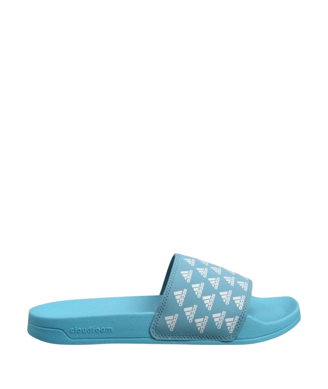 ADIDAS Голубые шлепанцы, фото 1