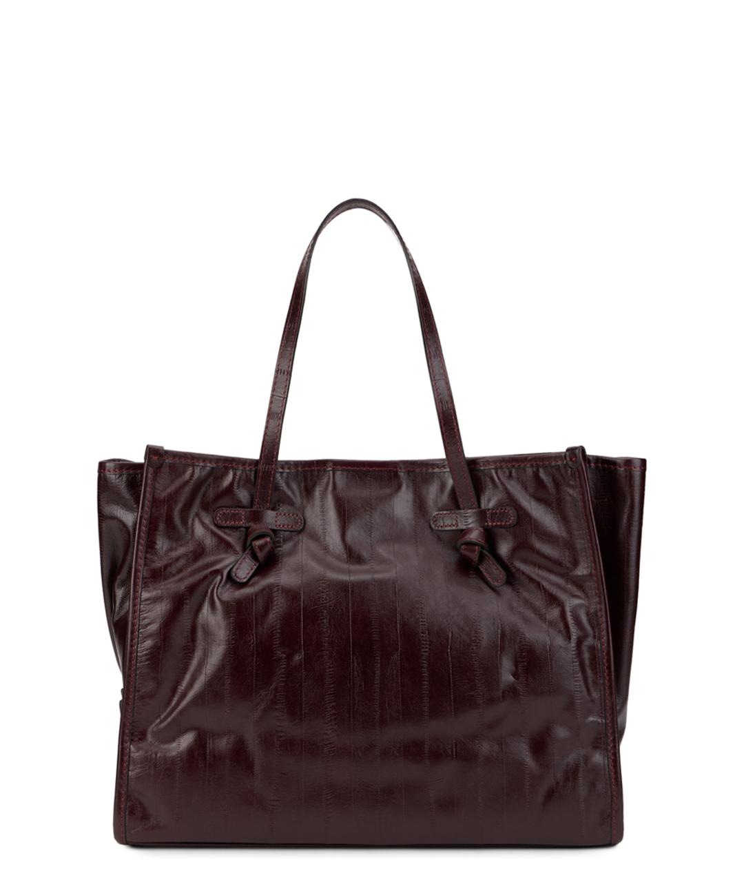 Gianni Chiarini Коричневая кожаная сумка тоут, фото 1