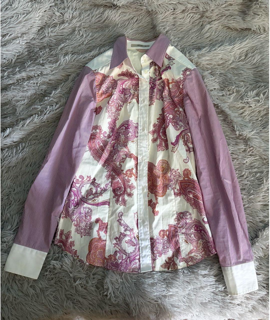 ETRO Мульти хлопковая рубашка, фото 6